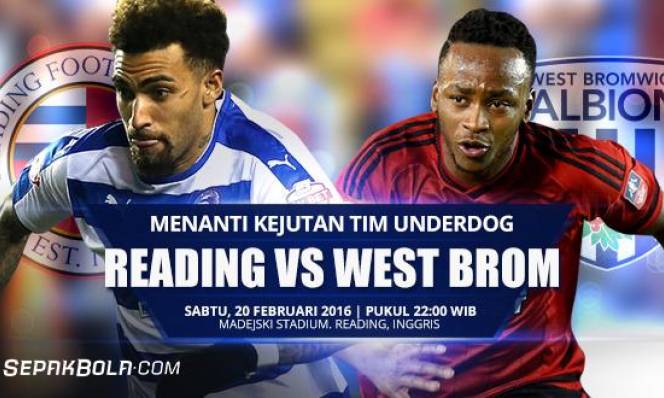 Reading vs West Brom, 22h00 ngày 20/02: Không dễ bắt nạt