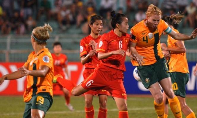 Trực tiếp ĐT nữ Việt Nam vs Australia: Quyết giành điểm