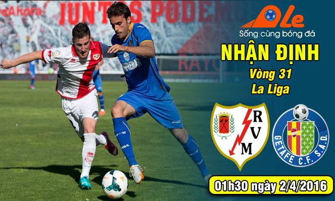 Rayo Vallecano vs Getafe, 01h30 ngày 02/04: Đồng bệnh... không tương lân