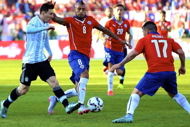 Chile vs Argentina, 06h30 ngày 25/03: Đừng để điểm rơi