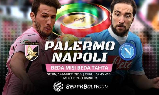 Palermo vs Napoli, 02h45 ngày 14/03: Tiếp tục nuôi hi vọng