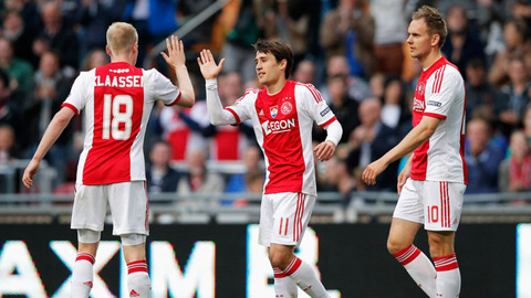 Ajax vs NEC Nijmegen, 22h45 ngày 13/3