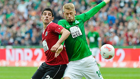 Bremen vs Hannover, 21h30 ngày 5/3