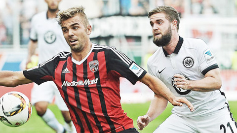 Frankfurt vs Ingolstadt, 21h30 ngày 5/3
