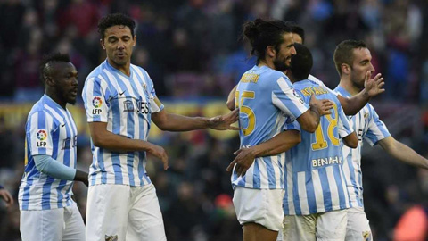 Malaga vs Gijon, 02h30 ngày 12/3