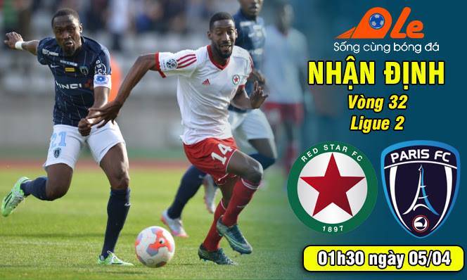 Red Star vs Paris, 01h30 ngày 05/04: Đánh chiếm top 3