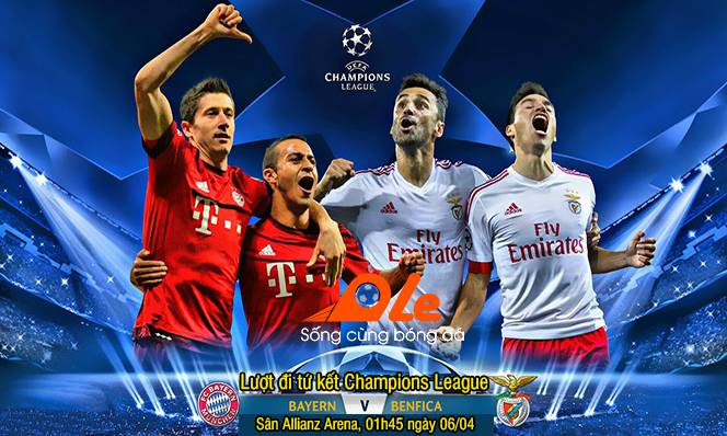 Bayern Munich vs Benfica, 01h45 ngày 06/04: Cẩn tắc vô áy náy