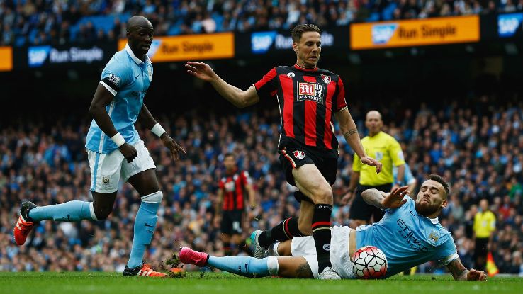 Bournemouth vs Man City, 21h00 ngày 02/04: Pellegrini buông Premier League?