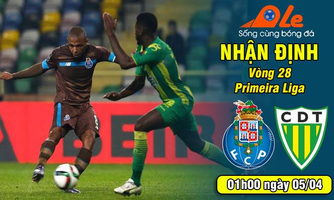 Porto vs Tondela, 01h00 ngày 05/04: Bám đuổi ngôi đầu