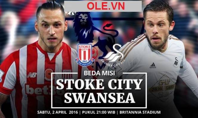 Stoke City vs Swansea, 21h00 ngày 02/04: Chủ nhà trên đà hưng phấn