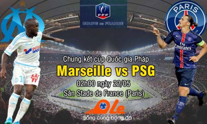 Marseille vs PSG, 02h00 ngày 22/5: Sức mạnh nhà vô địch