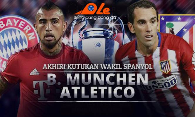 Bayern Munich vs Atletico Madrid, 01h45 ngày 04/05: Bản nhạc trầm tại Allianz-Arena