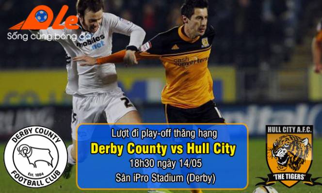 Derby County vs Hull City, 18h30 ngày 14/05: Hổ hóa mèo