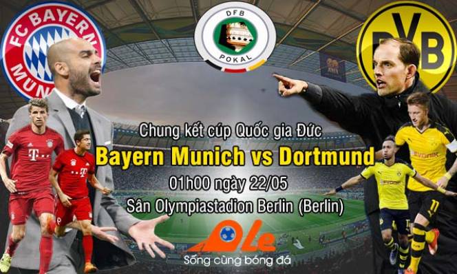 Bayern Munich vs Dortmund, 01h00 ngày 22/05: Món quà cuối cùng