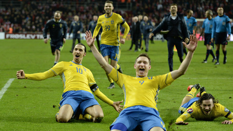 Thụy Điển vs Slovenia, 0h30 ngày 31/5: Thụy Điển khoe sức mạnh