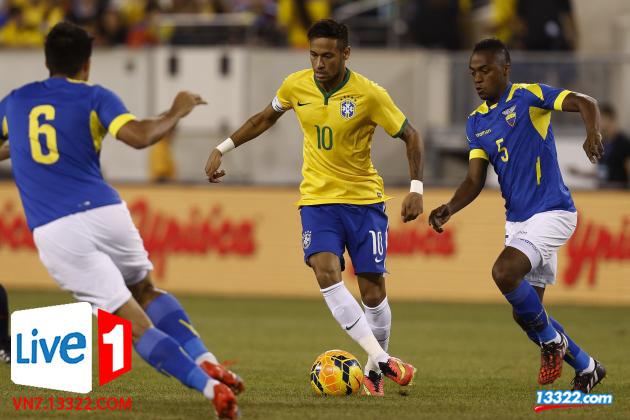 Soi k&egrave;o Brazil vs Ecuador: Tranh ng&ocirc;i nhất bảng từ sớm