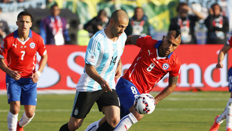 07h00 ngày 27/6, Argentina vs Chile: Argentina rửa hận!