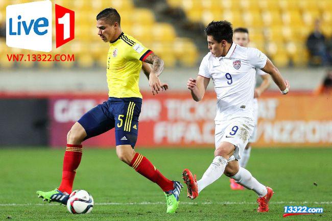 Soi k&egrave;o Mỹ vs Colombia 8h30 ng&agrave;y 04/6