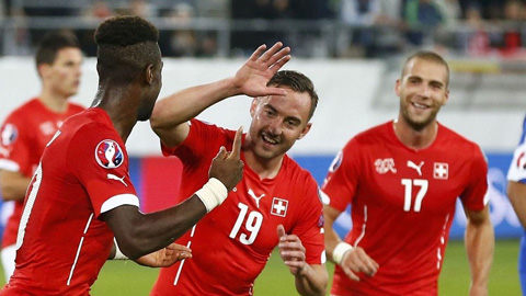 Thụy Sỹ vs Moldova, 23h00 ngày 3/6