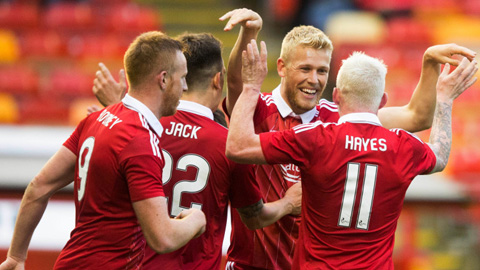 Ventspils vs Aberdeen, 22h00 ngày 21/7