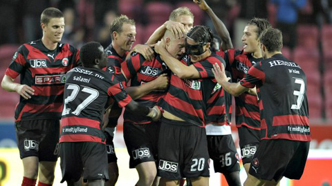 Midtjylland vs Nordsjaelland, 23h00 ngày 24/7