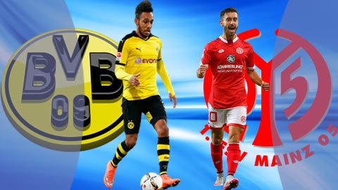 Dortmund vs Mainz, 20h30 ngày 27/8: Chủ nhà khoe hỏa lực