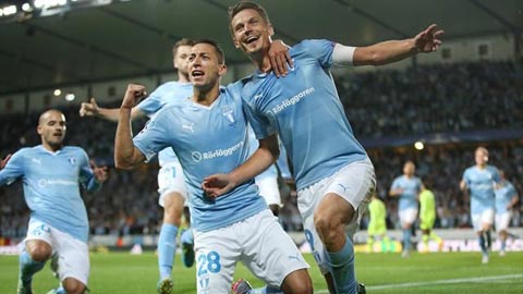 Malmo vs Jonkopings, 0h00 ngày 23/8