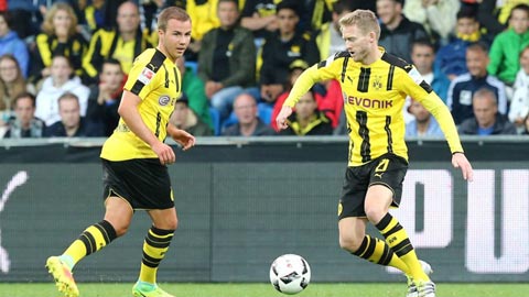 Trier vs Dortmund, 01h45 ngày 23/8: Chờ Goetze và Schuerrle lên tiếng