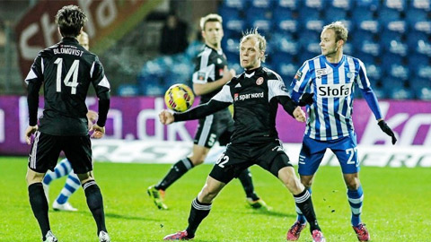 Aalborg vs Esbjerg, 0h00 ngày 16/8