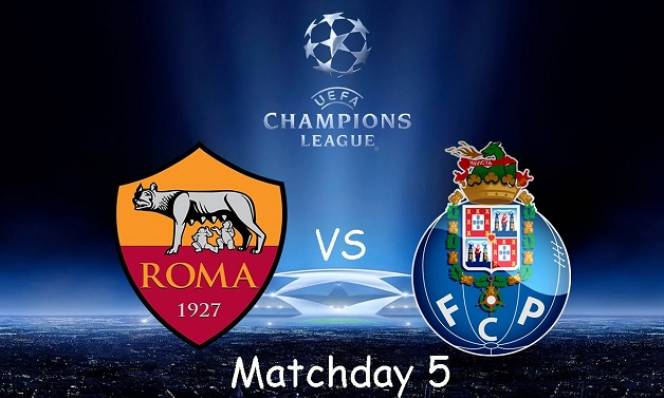 Roma vs Porto, 01h45 ngày 24/08: Tận dụng lợi thế