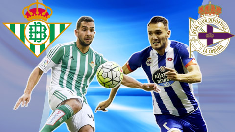 Betis vs Deportivo, 01h45 ngày 27/8: Hòa là... thành công