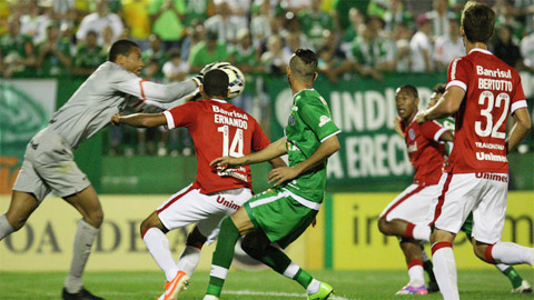 Chapecoense vs Internacional, 06h00 ngày 16/8