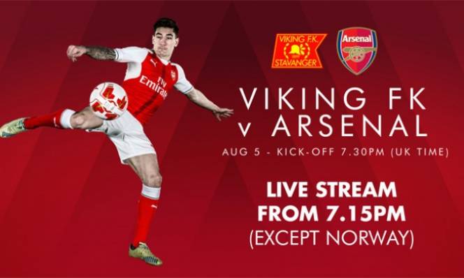 Viking vs Arsenal, 01h30 ngày 06/08: ‘Thần công’ lại nổ