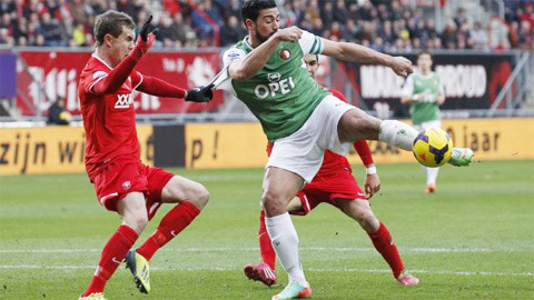 Feyenoord vs Twente, 19h30 ngày 14/8