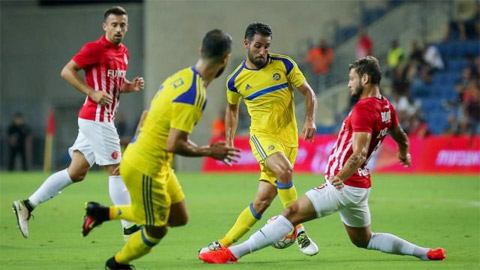 Maccabi Tel Aviv vs Hajduk Split, 0h00 ngày 19/8