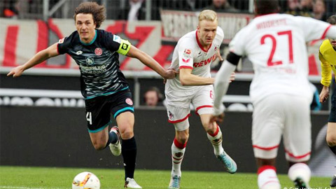 Mainz vs Cologne, 20h00 ngày 11/8