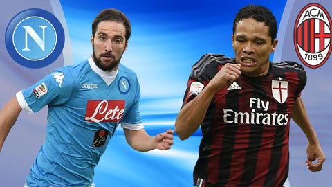 Napoli vs Milan, 01h45 ngày 28/8: Lạc vào hiểm địa