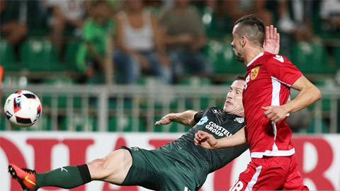 Partizani Tirana vs Krasnodar, 0h30 ngày 26/8