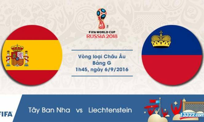 Tây Ban Nha vs Liechtenstein, 01h45 ngày 06/09: Không có bất ngờ