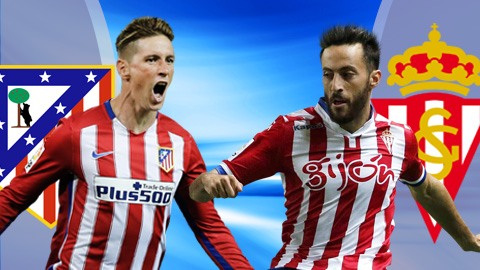 Atletico Madrid vs Sporting Gijon, 21h15 ngày 17/09: Đánh chiếm Top 4