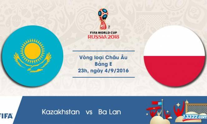 Kazakhstan vs Ba Lan, 23h00 ngày 04/09: Vị thế cửa trên