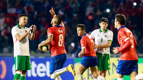 Chile vs Bolivia, 06h30 ngày 7/9