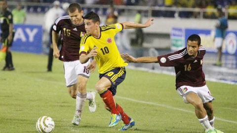 Colombia vs Venezuela, 03h30 ngày 2/9: Đòn thù của Colombia