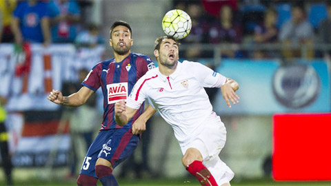 Eibar vs Sevilla, 23h00 ngày 17/9