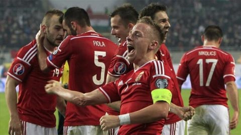 Đảo Faroe vs Hungary, 01h45 ngày 7/9