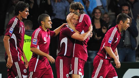 Andorra vs Latvia, 01h45 ngày 7/9