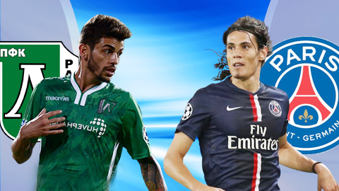 Ludogorets vs PSG, 01h45 ngày 29/9: Tìm lại cảm hứng