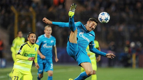 Maccabi Tel Aviv vs Zenit, 0h00 ngày 16/9