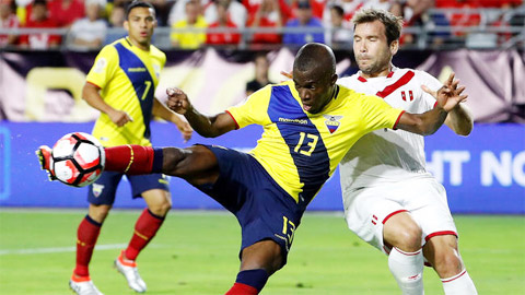 Peru vs Ecuador, 09h15 ngày 7/9