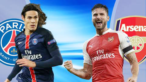 PSG vs Arsenal, 01h45 ngày 14/9: Cứ sang Pháp, Arsenal lại phát